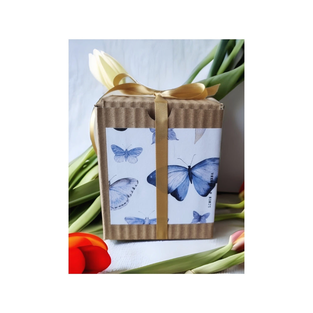 Kandela Butterfly - botella reciclada de cerveza